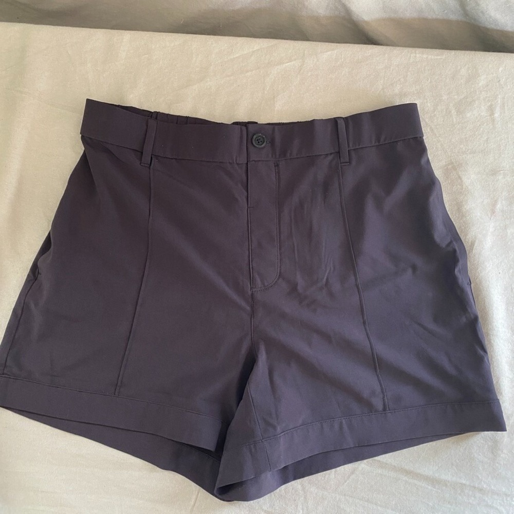 Tommy John Women's Medium Go Anywhere Short Black‎ 4" Stretch Athletic Short